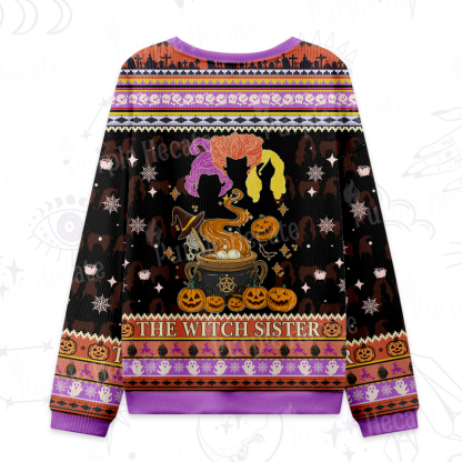Purplehecate The Witchling Sister Ugly Halloween Sweatshirts