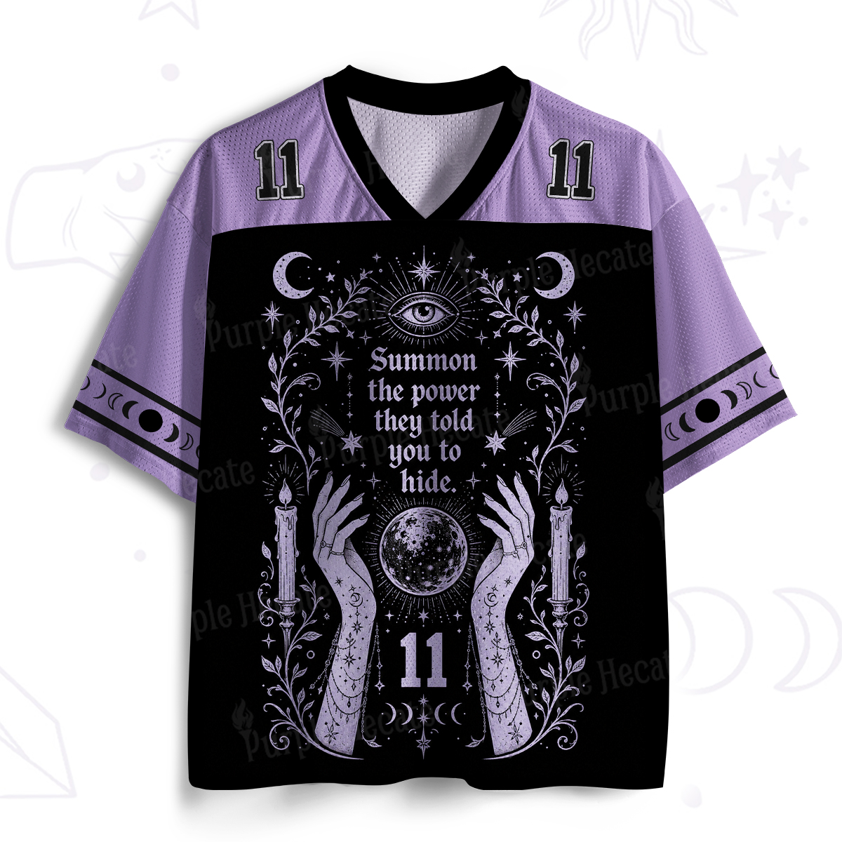 Purplehecate Summon The Power Mesh Jersey