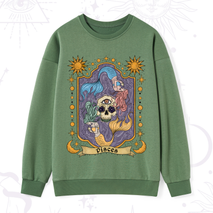 Purplehecate Pisces Zodiac Sweatshirt