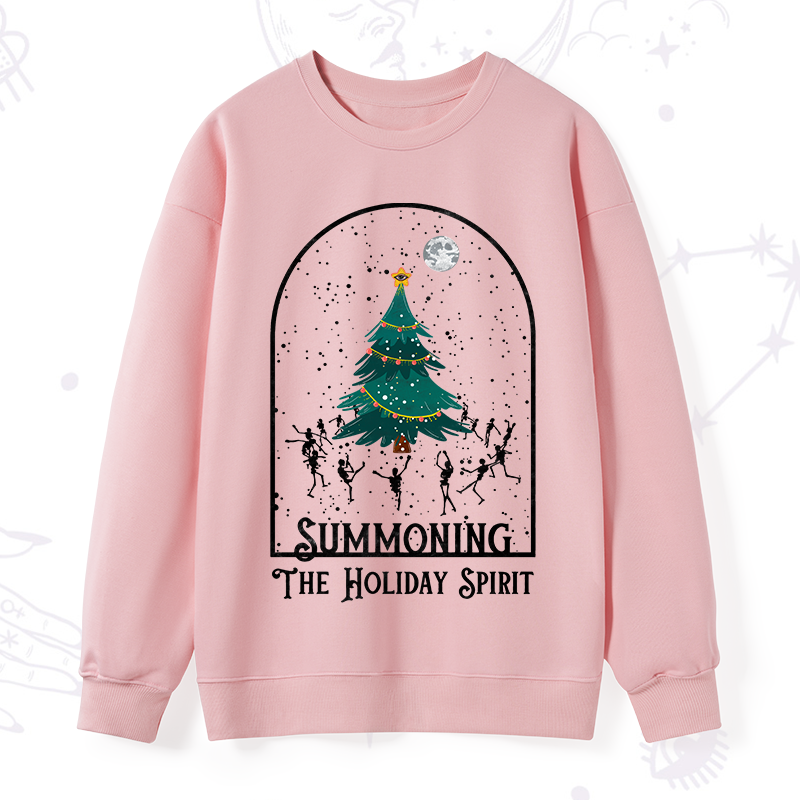 Purplehecate Christmas The Holiday Spirit Sweatshirt