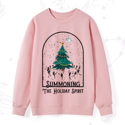 Purplehecate Christmas The Holiday Spirit Sweatshirt