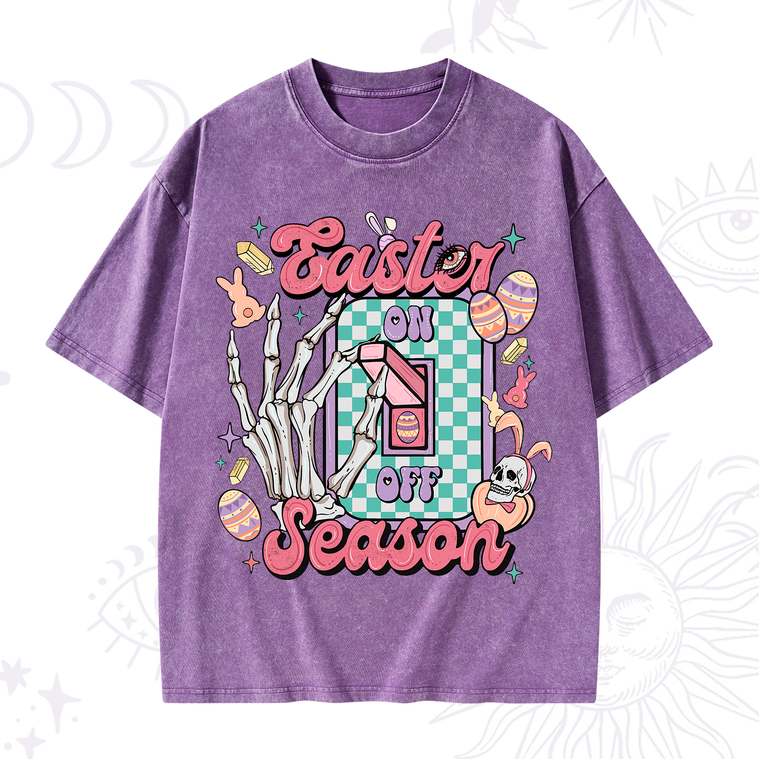 Purplehecate Easter Season Washed T-Shirt