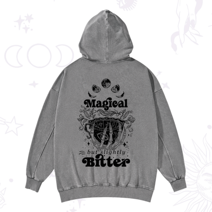Purplehecate Magical But Slightly Bitter Washed Hoodie