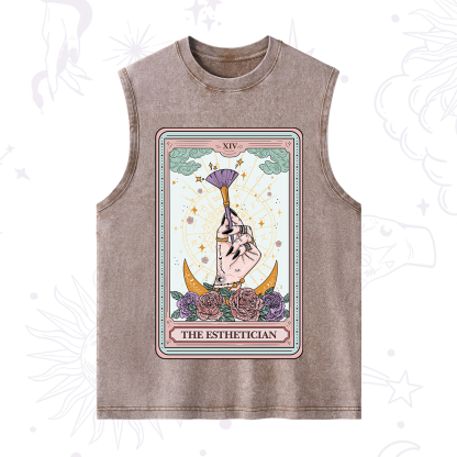 Purplehecate The Esthetician Tarot Card Washed Tank