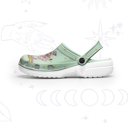 Purplehecate The Audacity Tarot Card Rubber Clogs