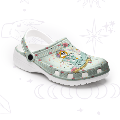 Purplehecate The Nurse Tarot Rubber Clogs