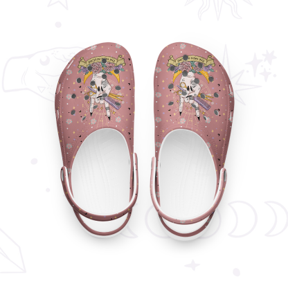 Purplehecate The Hair Stylist Tarot Rubber Clogs