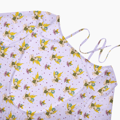 Purplehecate Fantasy Fairy Beachwear Cover-Up Dress