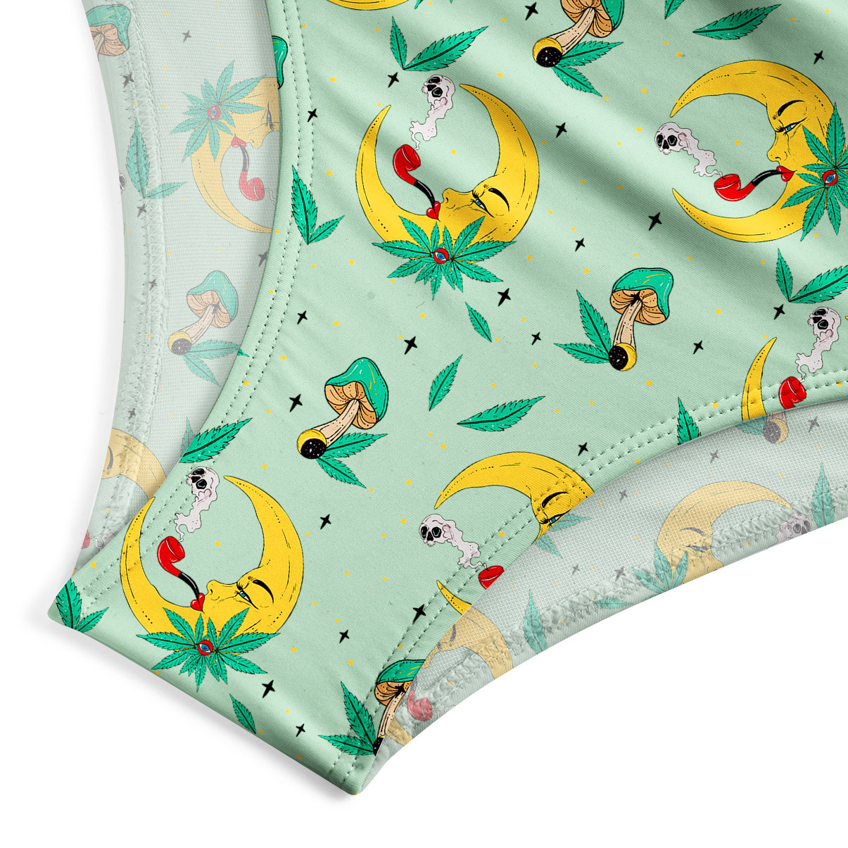 Purplehecate The Midnight Smoker One-Piece Swimsuit