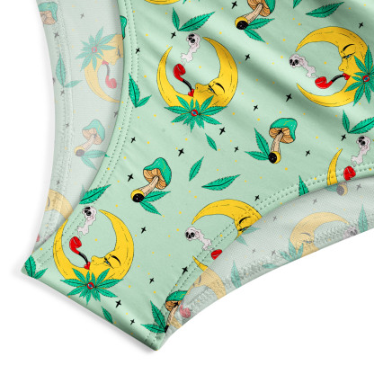 Purplehecate The Midnight Smoker One-Piece Swimsuit