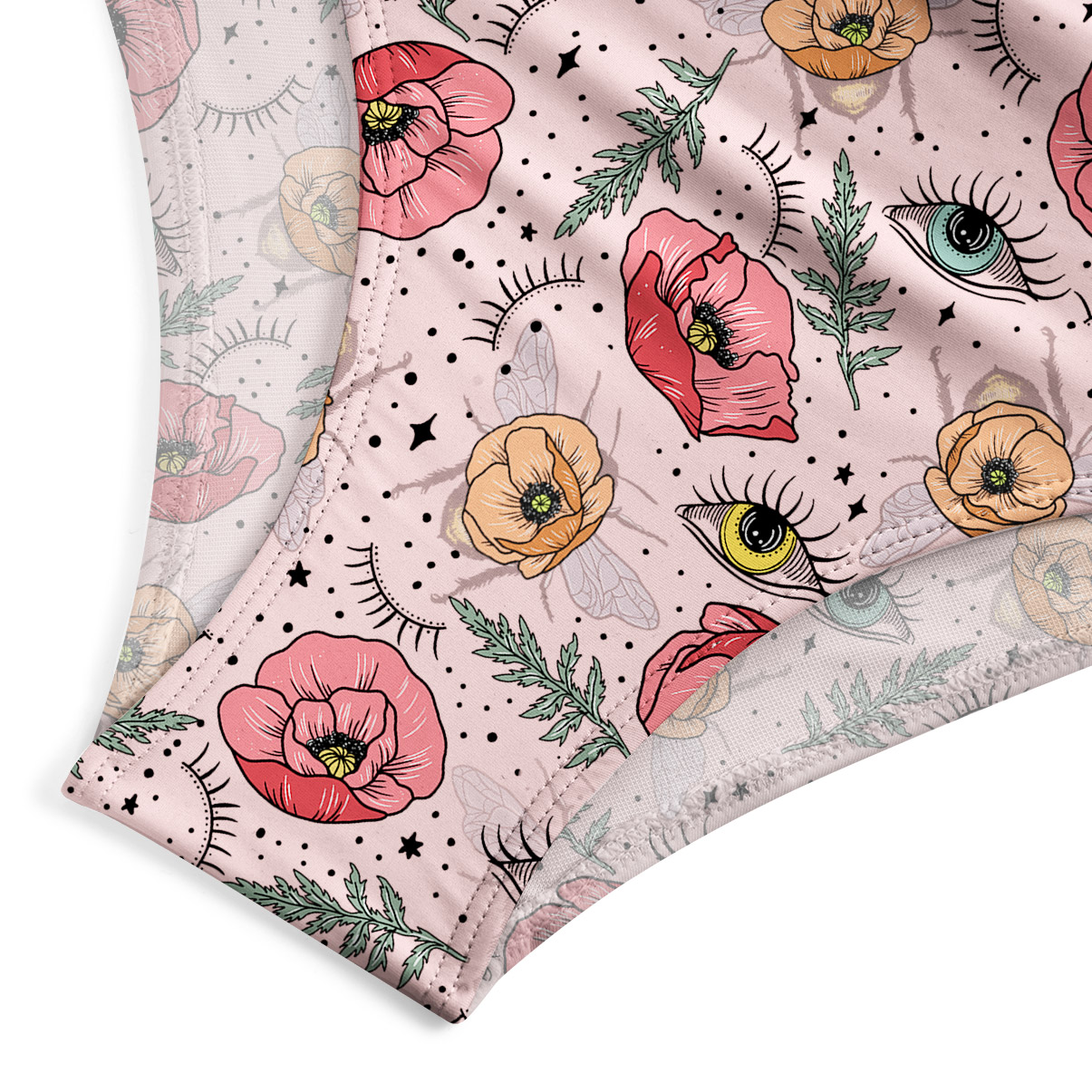 Purplehecate The Bee's Knees One-Piece Swimsuit