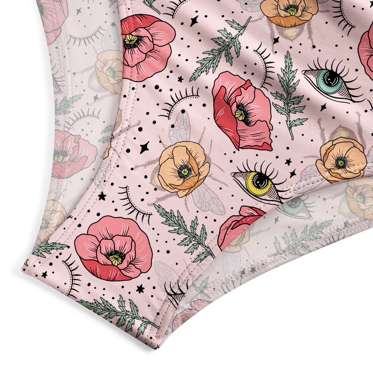 Purplehecate The Bee's Knees One-Piece Swimsuit