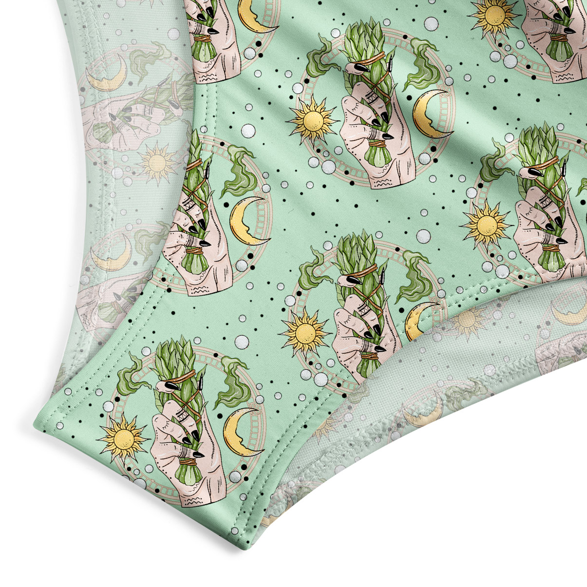 Purplehecate Go Sage Yourself One-Piece Swimsuit