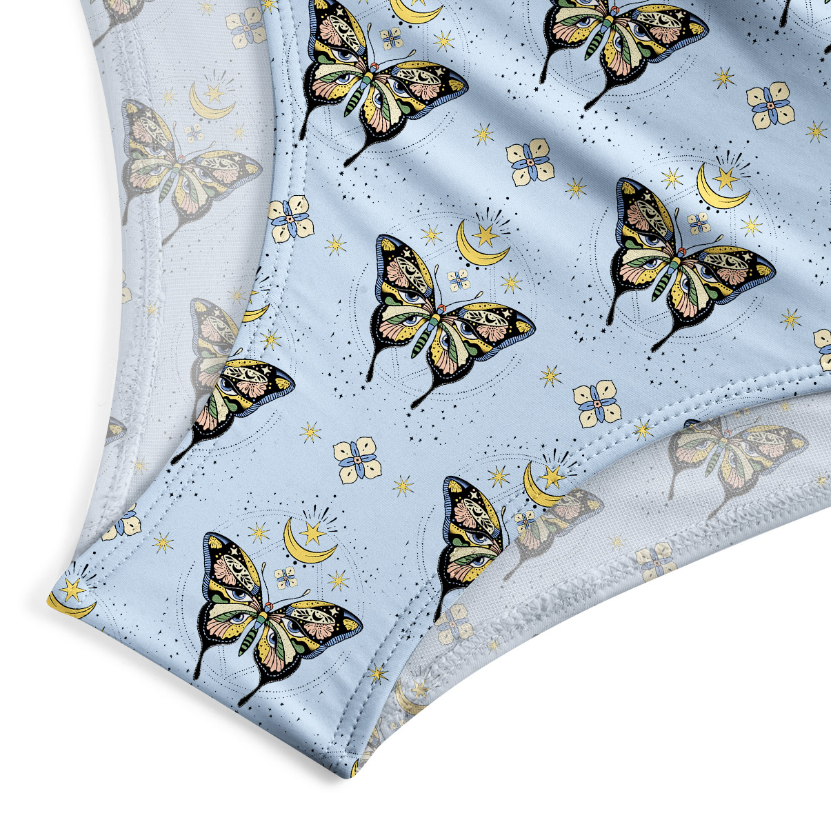 Purplehecate I Am Opening One-Piece Swimsuit