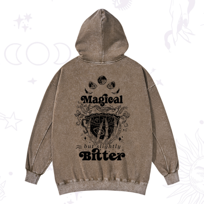 Purplehecate Magical But Slightly Bitter Washed Hoodie