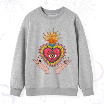 Purplehecate The Fiery Eye Sweatshirt