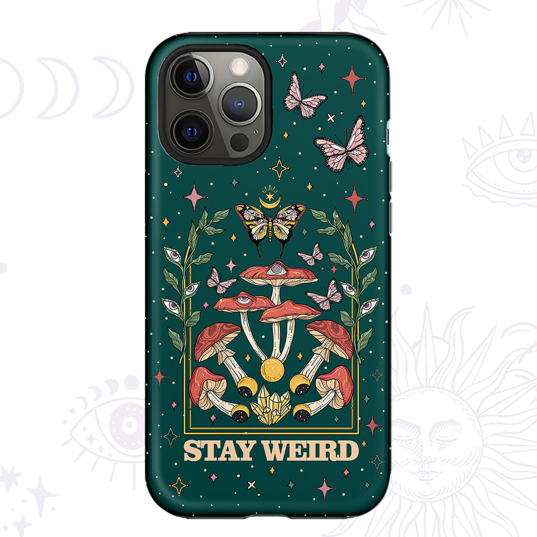 Purplehecate Stay Weird Phone Case