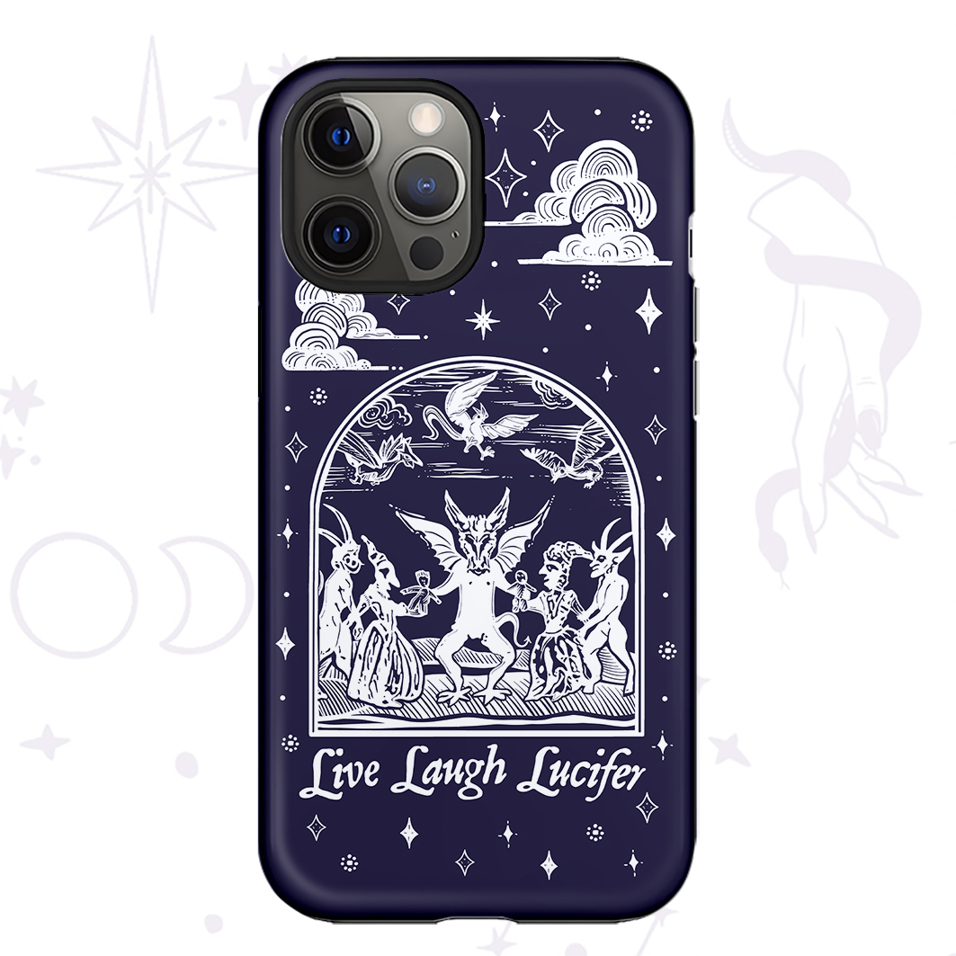 Purplehecate Live Laugh Lucifer Phone Case