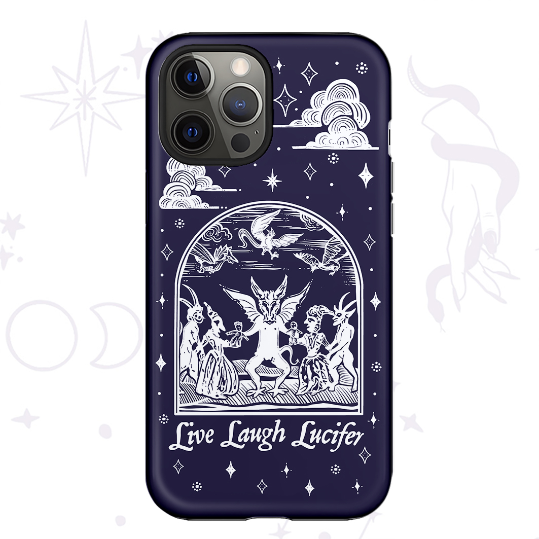 Purplehecate Live Laugh Lucifer Phone Case