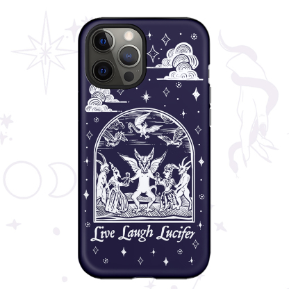 Purplehecate Live Laugh Lucifer Phone Case
