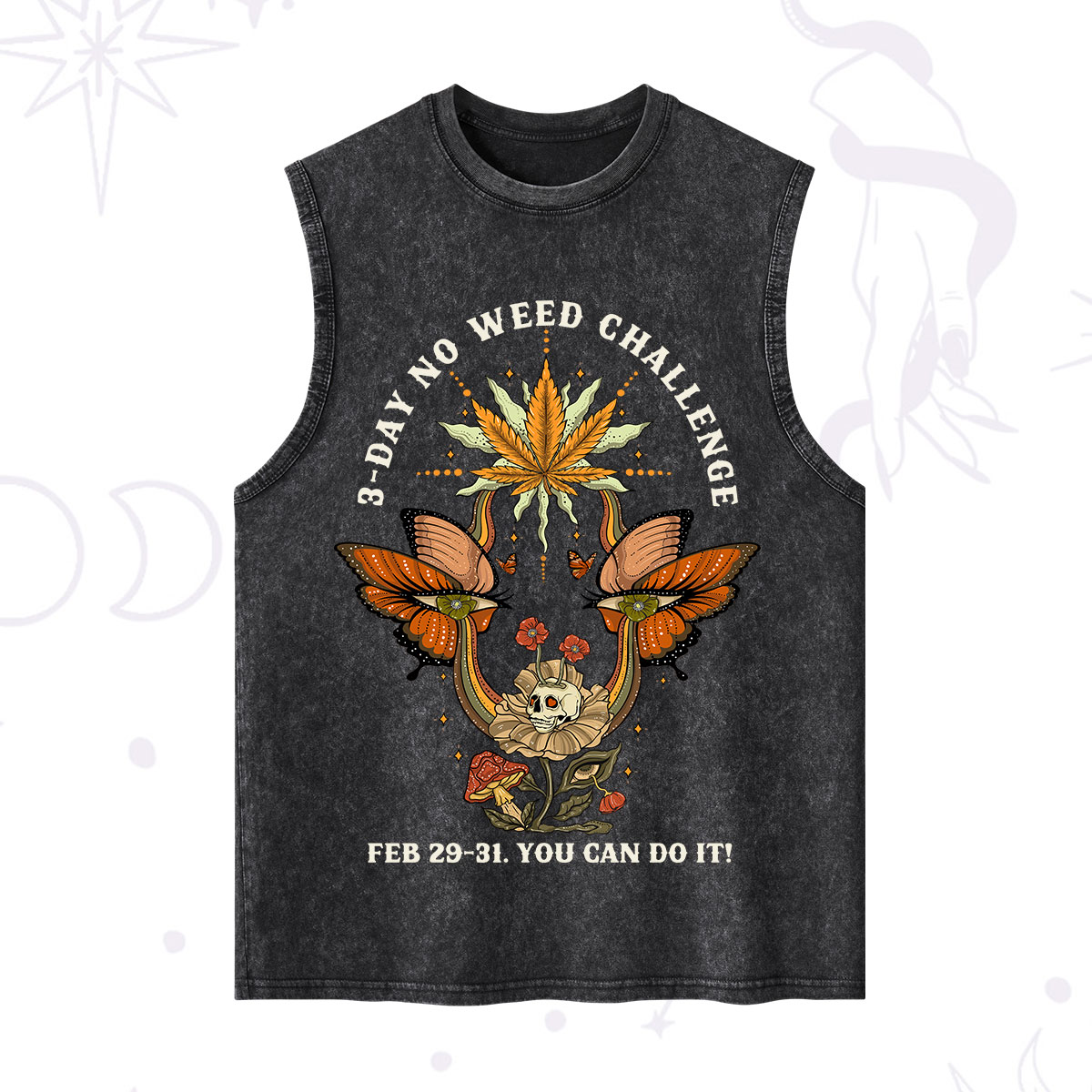 Purplehecate 3 Day No Weed Challenge Washed Tank