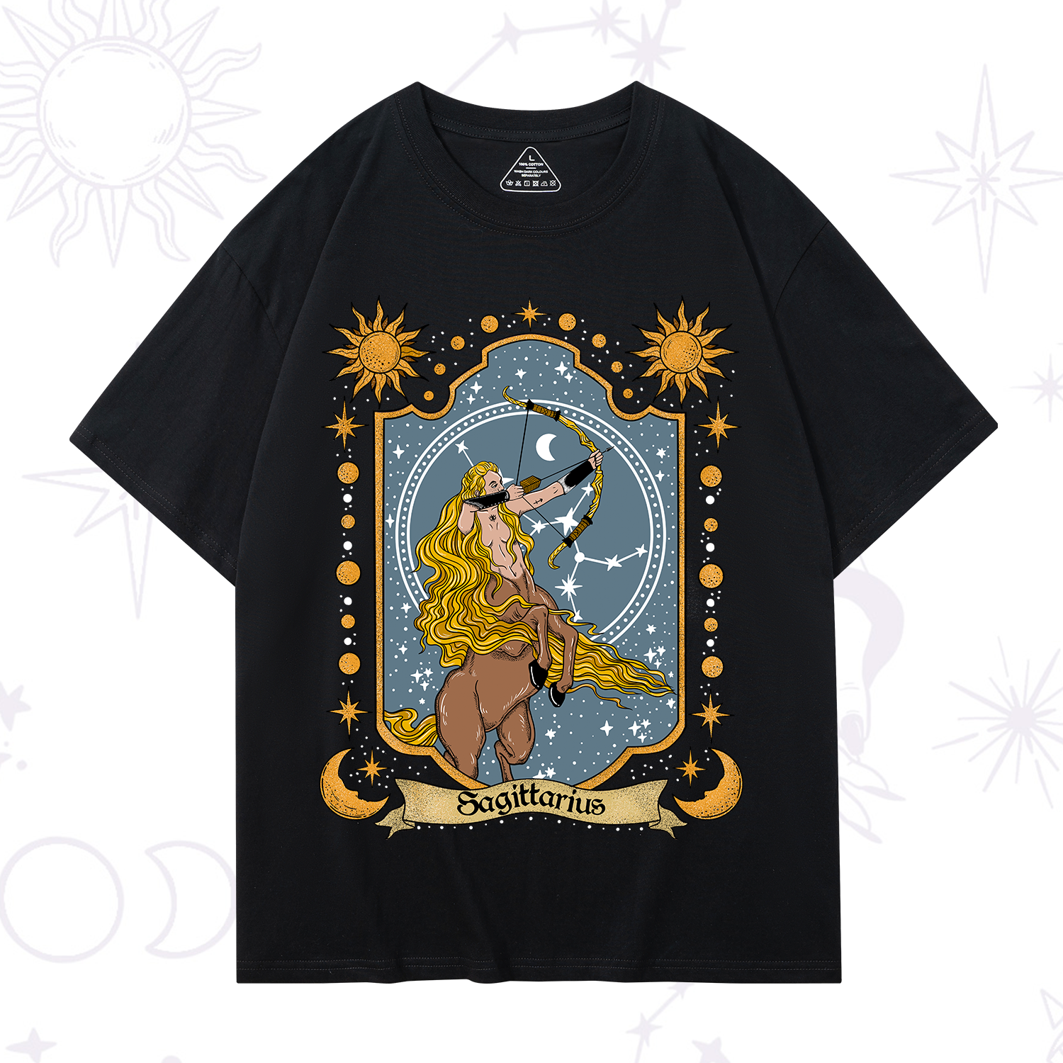 Purplehecate Sagittarius Zodiac T-Shirt