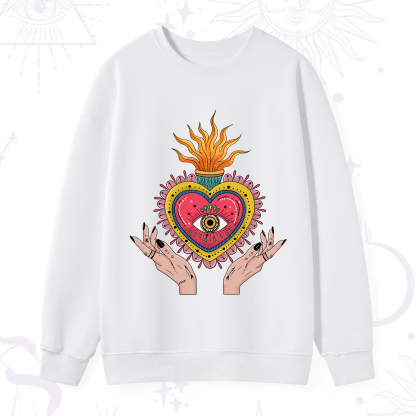Purplehecate The Fiery Eye Sweatshirt