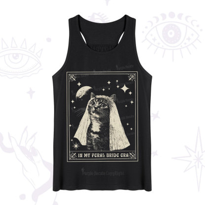 Purplehecate Cat In My Feral Bride Era Bachelorette Tank