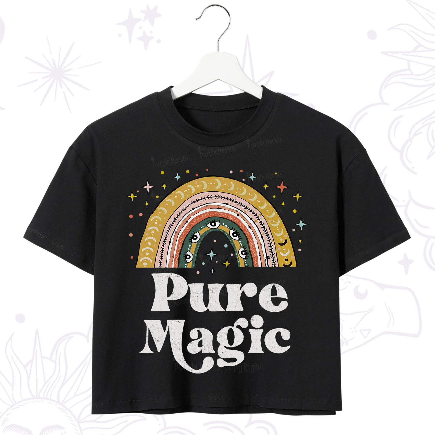 Purplehecate Pure Magic Crop T-Shirt
