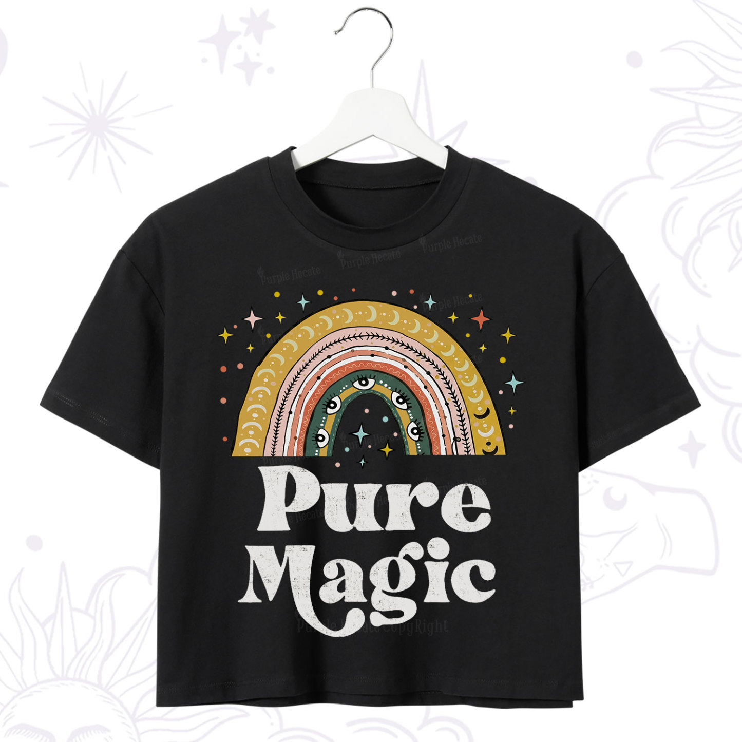 Purplehecate Pure Magic Crop T-Shirt