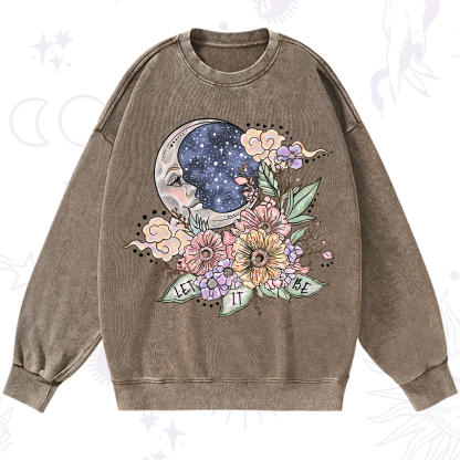 Purplehecate Let It Be Washed Sweatshirt