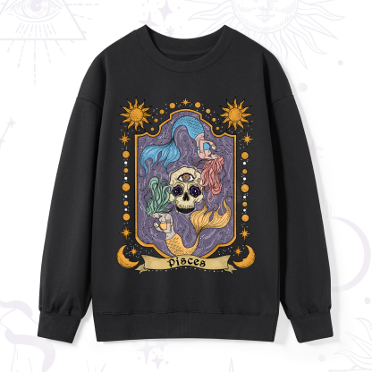 Purplehecate Pisces Zodiac Sweatshirt