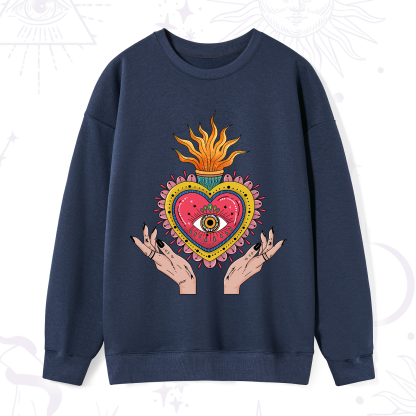 Purplehecate The Fiery Eye Sweatshirt