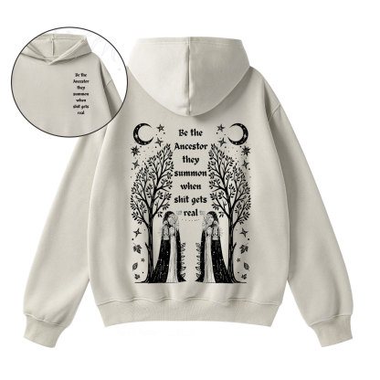 Purplehecate Be The Ancestor They Summon When Shit Gets Real  Fleece Hoodie Suit