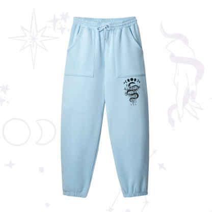 Purplehecate Serpent Spell Fleece Sweatpants