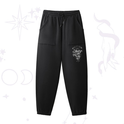 Purplehecate Serpent Spell Fleece Sweatpants