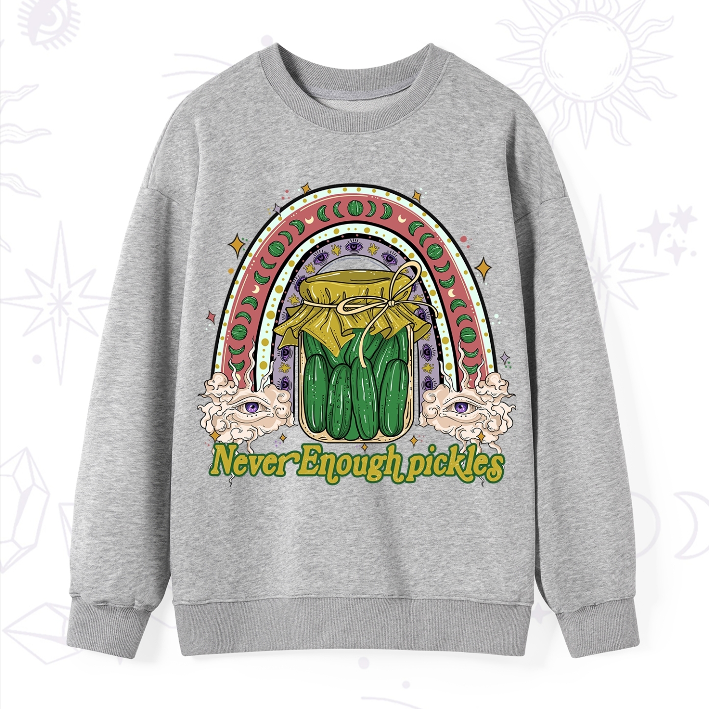 Purplehecate Never Enough Pickles Sweatshirt