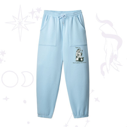 Purplehecate That's It You're Going in the Soup Fleece Sweatpants
