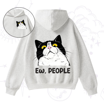 [Copy]Purplehecate First Of All I'm A Delight Cat Fleece Hoodie Suit