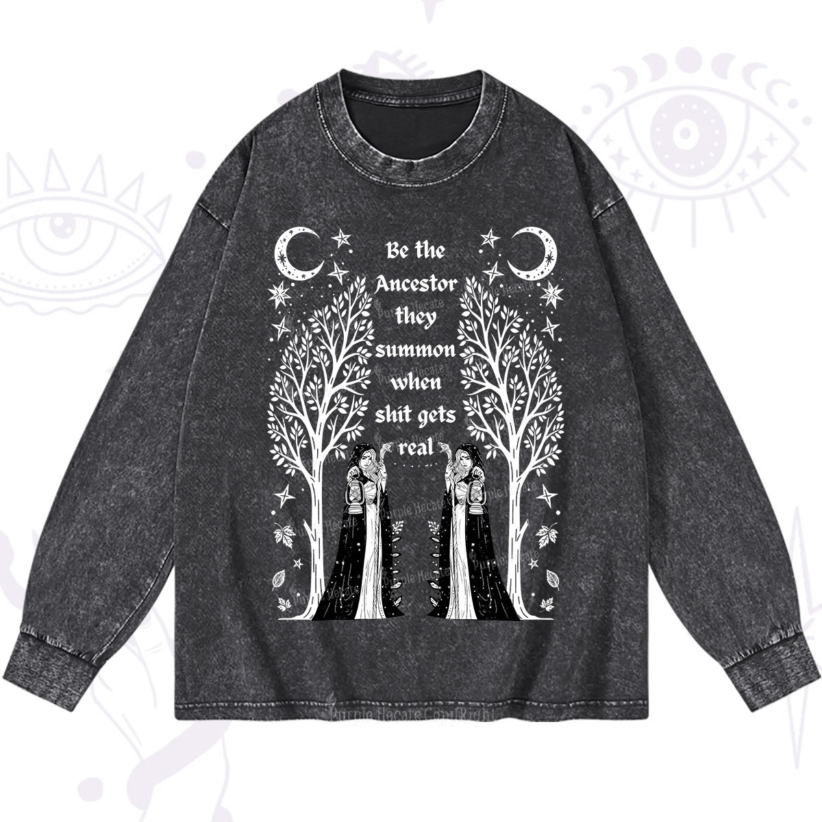 Purplehecate Be The Ancestor They Summon When Shit Gets Real Washed Lo