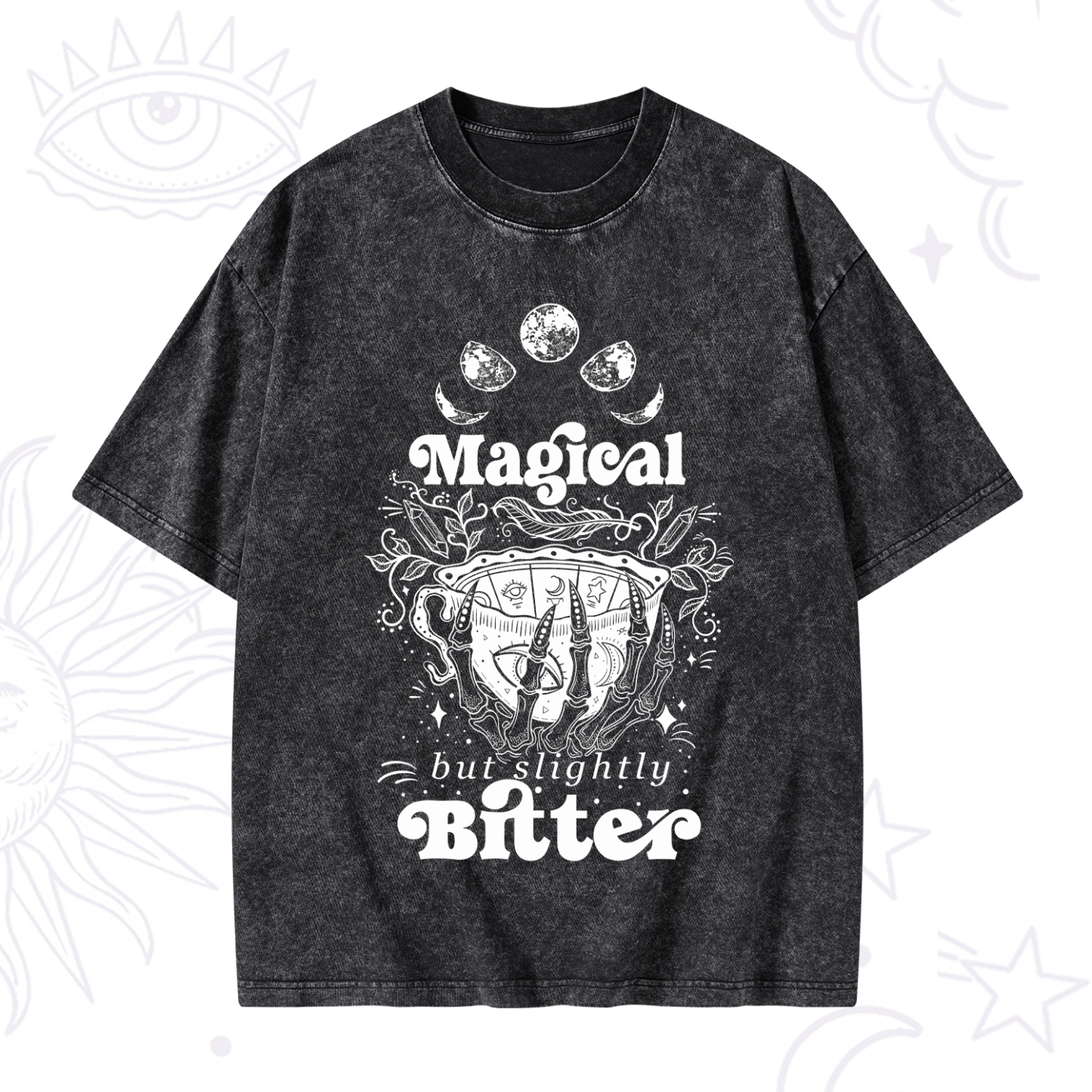 Magic Purplehecate Magical But Slightly Bitter Washed T-Shirt
