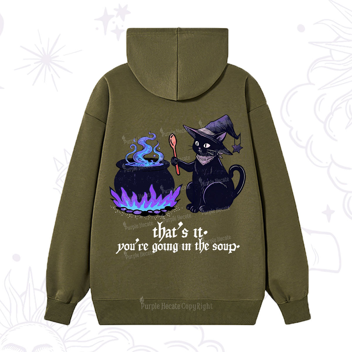 Purplehecate Trust Your Instincts Hoodie