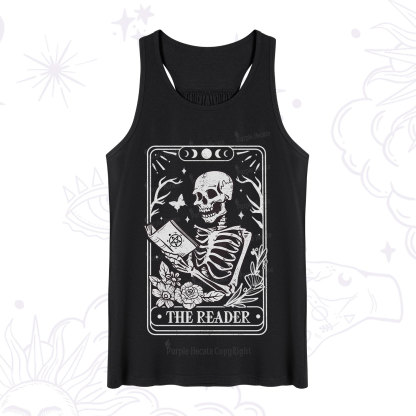Purplehecate The Reader Tarot Card Tank