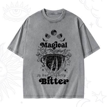Purplehecate Magical But Slightly Bitter Washed T-Shirt