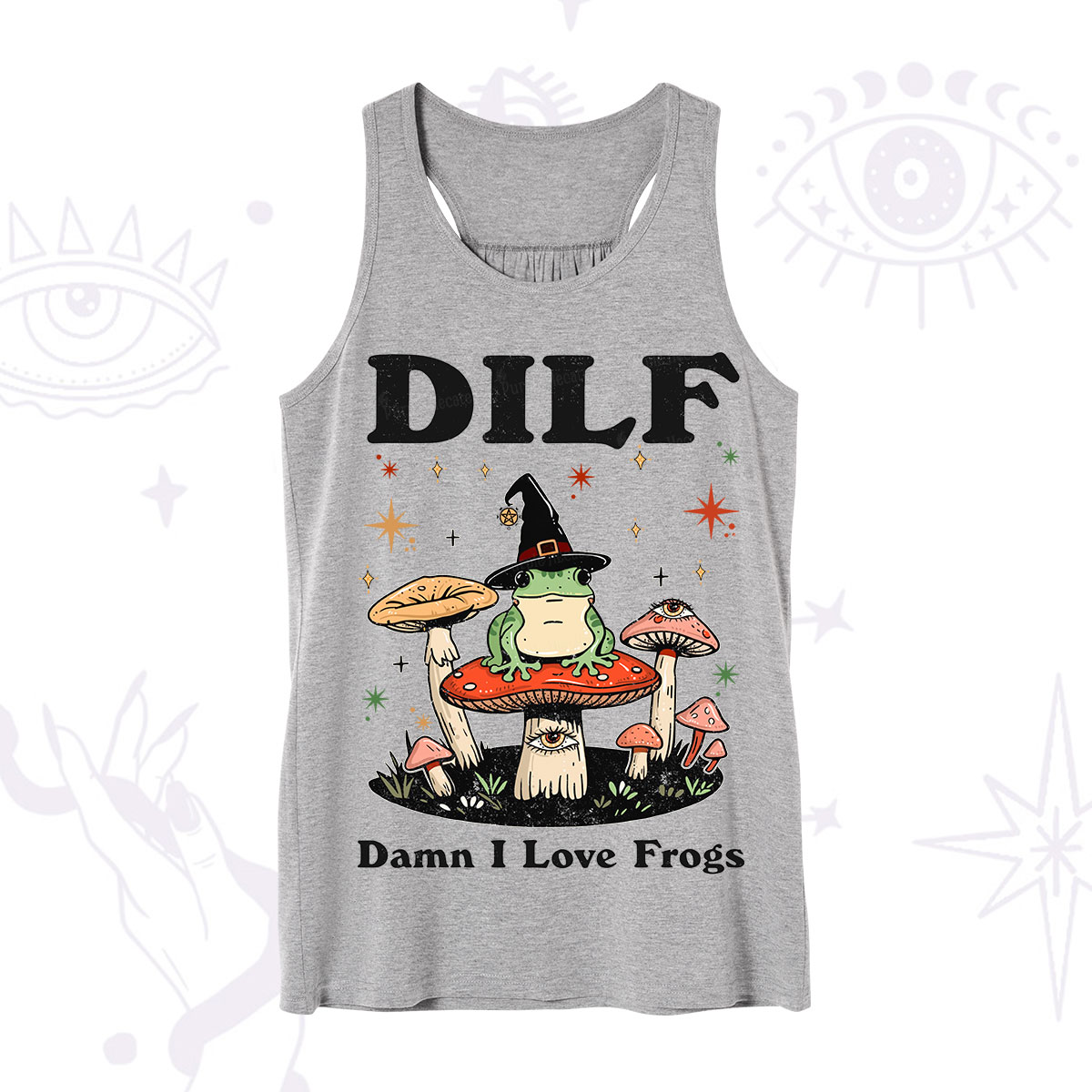 Purplehecate Dilf Damn I Love Frogs Tank