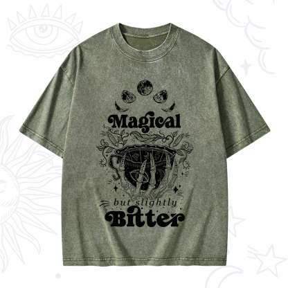 Purplehecate Magical But Slightly Bitter Washed T-Shirt