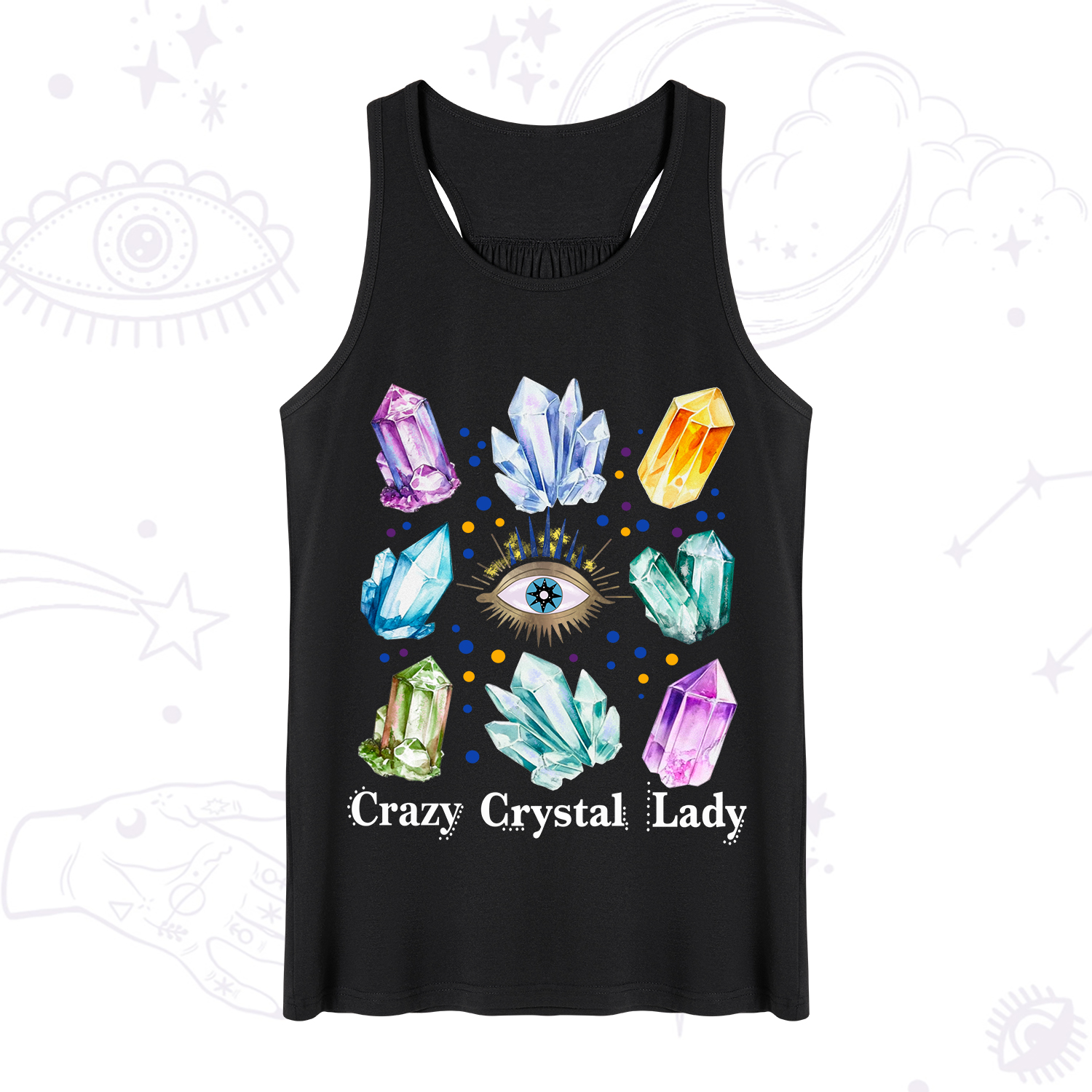 Purplehecate Crysral Lady Tank