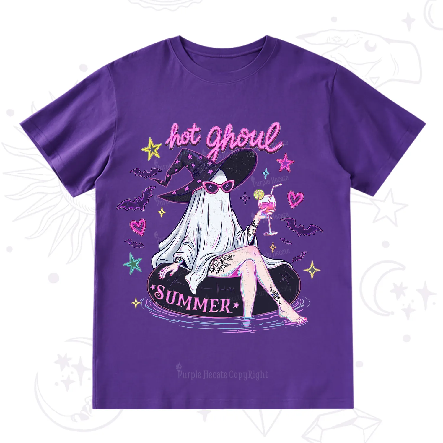 Purplehecate Hot Ghoul Summer T-Shirt