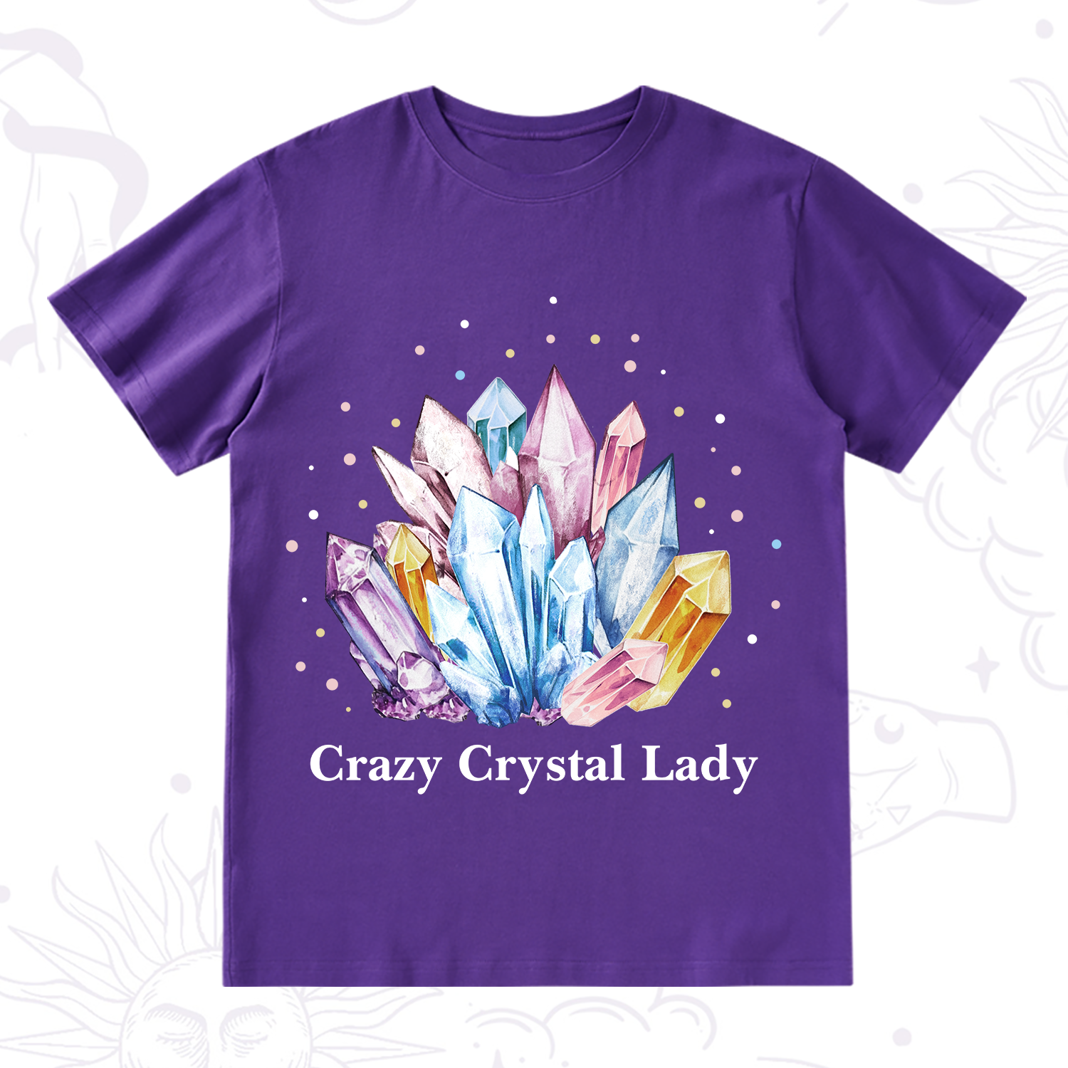 Purplehecate Crazy Crystal T-Shirt