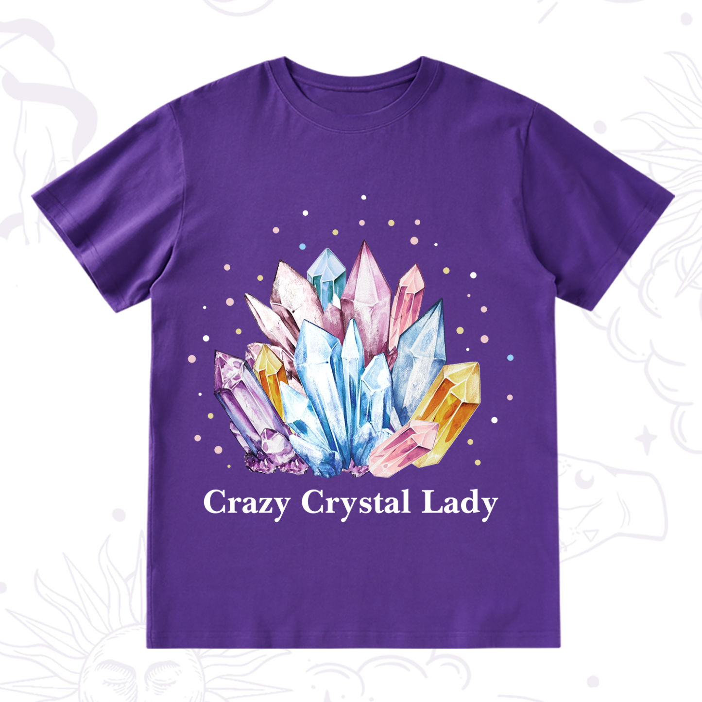 Purplehecate Crazy Crystal T-Shirt